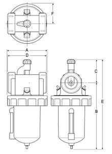 compressed air lubricator / automatic