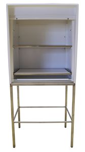 protective cabinet / network / free-standing / shelf