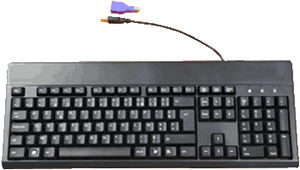 desktop keyboard / with mechanical keys / without pointing device / AZERTY