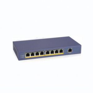 managed network switch / 8 ports / PoE