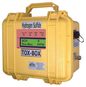 gas detector / oxygen / LEL / toxic gas