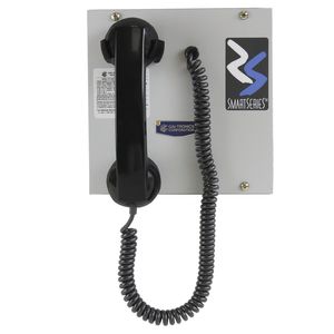 wall-mounted intercom / analog / steel