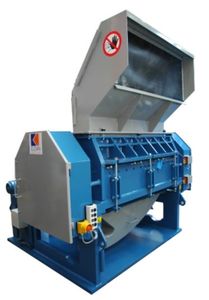 single-shaft shredder / metal