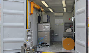 Mobile Testing And Repair Facility Ct Ventil Test Equipment Bv