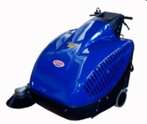 walk-behind sweeper / battery-powered