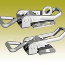 zinc-coated steel draw latch / adjustable
