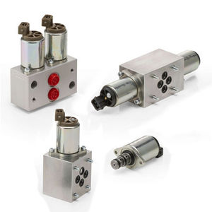 solenoid-driven valve / control / pressure-reducing / double