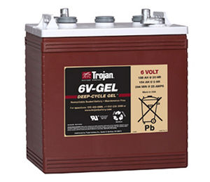 Lead Acid Gel Battery 24 Gel Trojan Battery Company 12 V Deep Cycle