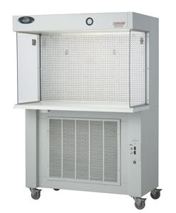 horizontal laminar flow booth