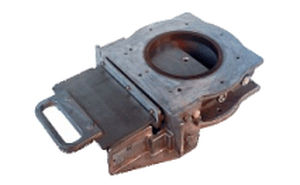 sliding gate valve / manually-controlled / shut-off