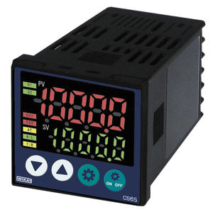 digital temperature controller / programmable / panel-mount / auto-tuning