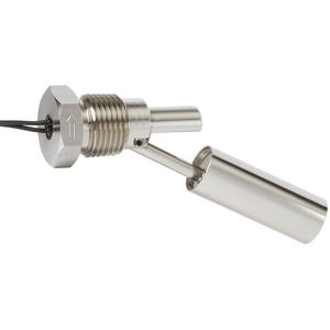 magnetic float level switch / for liquids / side-mount / stainless steel