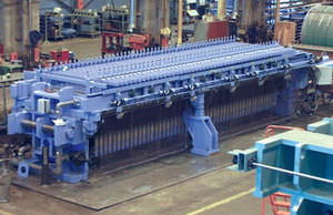 membrane filter press / automatic / high-pressure