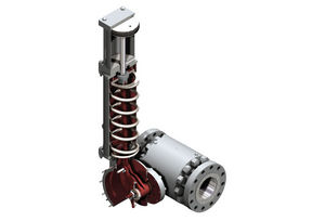 ball valve / distribution / for natural gas / trunnion-mounted