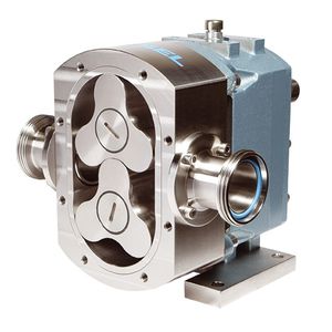 food product pump / rotary lobe / for cleaning