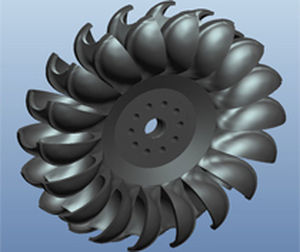 hydraulic turbine / Pelton / for power generation