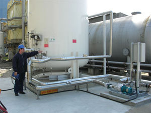 transfer line / vacuum-insulated