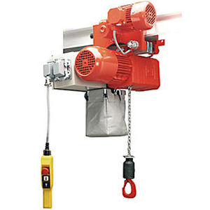 electric chain hoist / compact / trolley