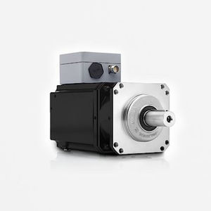single-phase servo-gearmotor / coaxial / stainless steel