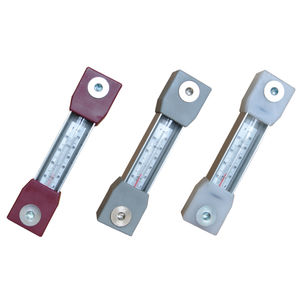 liquid level indicator / bypass / direct-reading / with temperature sensor
