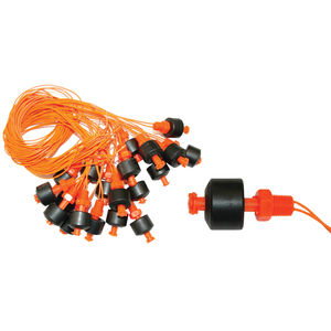 magnetic float level switch / for liquids / for water / reed switch