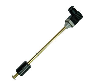 magnetic float level switch / for liquids / reed switch / brass