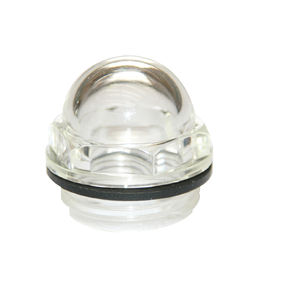 hexagonal plug / dome / threaded / polyamide