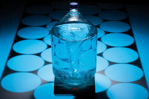 magnetic laboratory agitator / digital / for beakers / ultra-flat