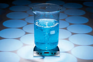 magnetic laboratory agitator / digital / for beakers / high-performance