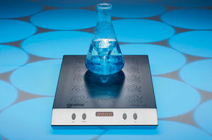 magnetic laboratory agitator / digital / flask / compact