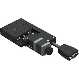linear positioning stage / motorized / single-axis / precision