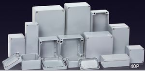 surface mounted enclosure / rectangular / aluminum / for general purpose