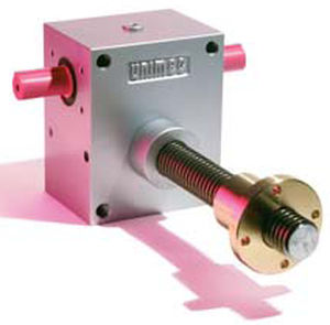 worm screw jack / stainless steel / rotating screw