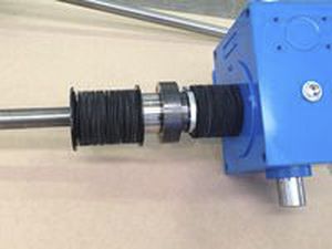 worm screw jack / rotating screw