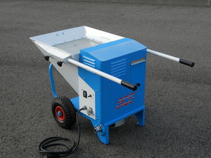 plaster rejointing and spraying machine