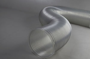 gas hose / transport / for the food industry / silicone