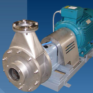 food product pump / centrifugal / for the food industry / macerator