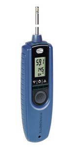 building materials moisture meter / via sorption isotherms / relative humidity / hand-held