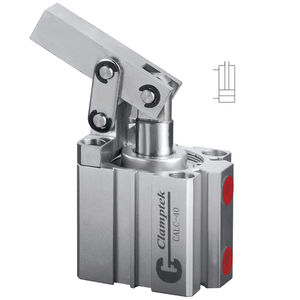 pneumatic cylinder / double-acting / clamping