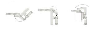 pneumatic cylinder / double-acting / clamping
