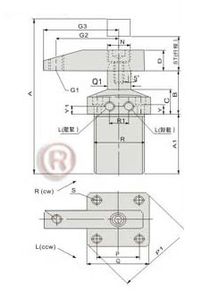hydraulic clamp / swing