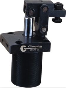 pneumatic cylinder / double-acting / clamping