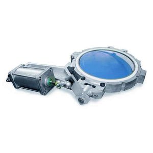 butterfly valve / pneumatically-operated / blocking / for oil