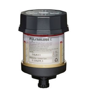 single-point lubricator / electrochemical / automatic / variable-flow