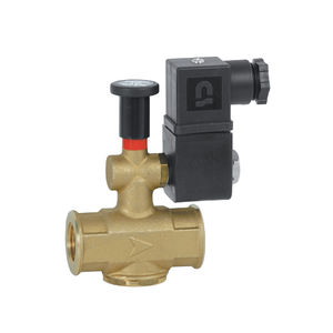 gas valve / electric / shut-off / normally open