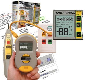 network tester / network / cabling / portable
