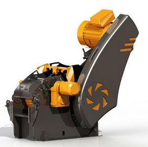 single-shaft shredder / for wood