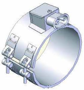 band heater / for tubes / conduction