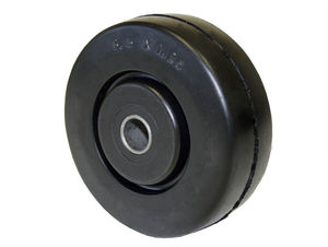 monobloc wheel / rubber