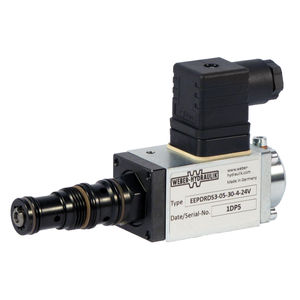 proportional solenoid valve / direct-operated / 3-way / hydraulic
